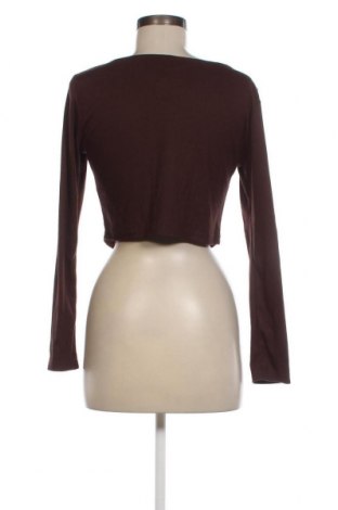 Дамска блуза SHEIN, Размер L, Цвят Кафяв, Цена 6,08 лв.