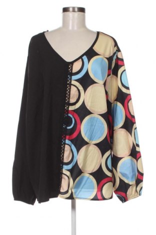 Дамска блуза SHEIN, Размер 4XL, Цвят Многоцветен, Цена 11,40 лв.