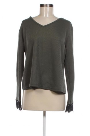 Дамска блуза SHEIN, Размер L, Цвят Зелен, Цена 5,87 лв.