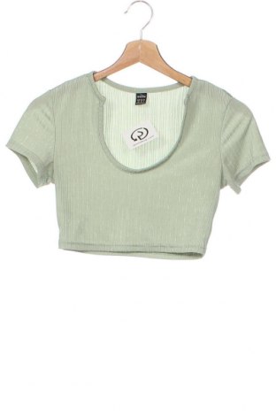 Дамска блуза SHEIN, Размер XS, Цвят Зелен, Цена 7,60 лв.