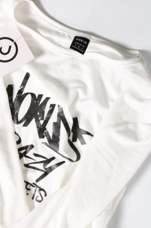 Γυναικεία μπλούζα SHEIN, Μέγεθος S, Χρώμα Λευκό, Τιμή 3,69 €