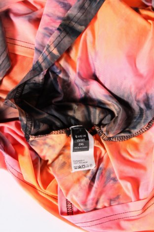 Γυναικεία μπλούζα SHEIN, Μέγεθος XXL, Χρώμα Πολύχρωμο, Τιμή 11,75 €