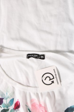Damen Shirt SHEIN, Größe XXL, Farbe Weiß, Preis € 13,22