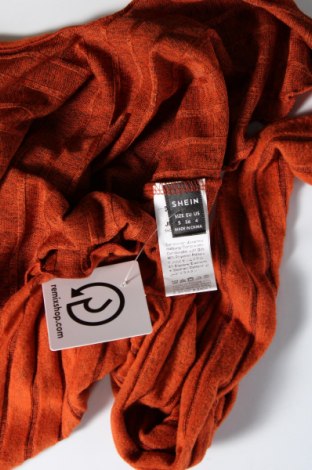 Дамска блуза SHEIN, Размер S, Цвят Оранжев, Цена 6,65 лв.