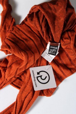 Дамска блуза SHEIN, Размер S, Цвят Оранжев, Цена 6,27 лв.
