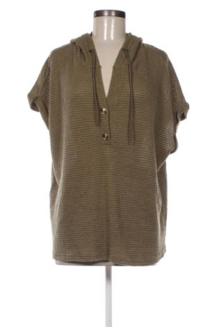 Γυναικεία μπλούζα SHEIN, Μέγεθος XL, Χρώμα Πράσινο, Τιμή 7,05 €