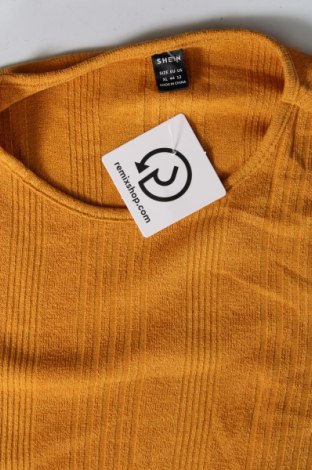 Γυναικεία μπλούζα SHEIN, Μέγεθος XL, Χρώμα Κίτρινο, Τιμή 6,70 €