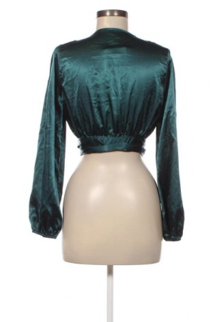 Дамска блуза SHEIN, Размер S, Цвят Зелен, Цена 10,56 лв.