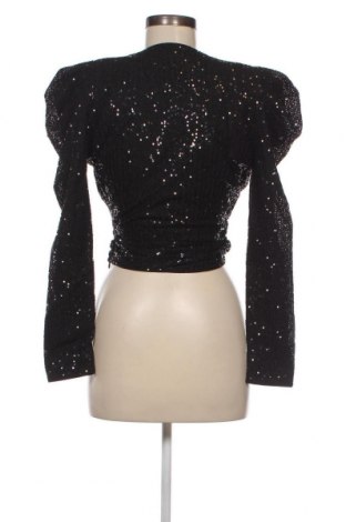Дамска блуза SUNCOO, Размер XS, Цвят Черен, Цена 61,56 лв.