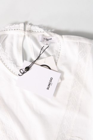 Дамска блуза SUNCOO, Размер M, Цвят Бял, Цена 61,56 лв.