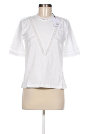 Damen Shirt SUNCOO, Größe M, Farbe Weiß, Preis 22,27 €