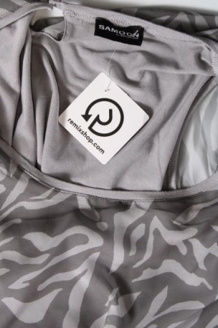 Γυναικεία μπλούζα Samoon By Gerry Weber, Μέγεθος L, Χρώμα Γκρί, Τιμή 9,39 €
