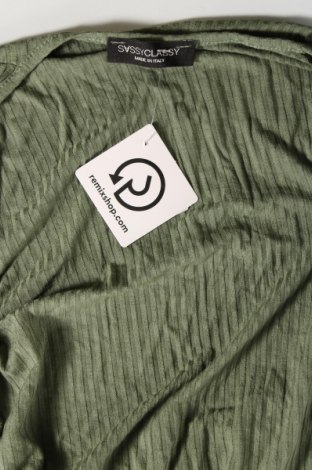 Дамска блуза Sassy Classy, Размер L, Цвят Зелен, Цена 5,10 лв.