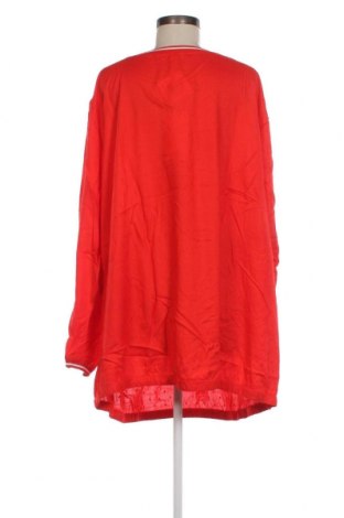 Дамска блуза Sheego, Размер 5XL, Цвят Червен, Цена 43,89 лв.