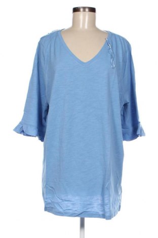 Дамска блуза Sheego, Размер XXL, Цвят Кафяв, Цена 43,89 лв.