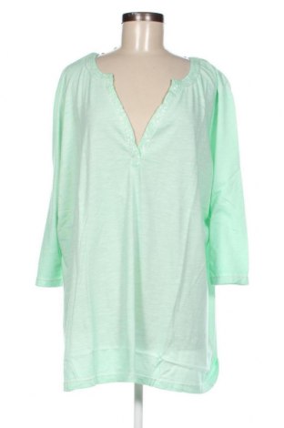Дамска блуза Sheego, Размер 3XL, Цвят Зелен, Цена 60,83 лв.
