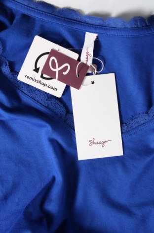Bluză de femei Sheego, Mărime 5XL, Culoare Albastru, Preț 205,16 Lei