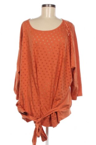 Γυναικεία μπλούζα Sheego, Μέγεθος 4XL, Χρώμα Πορτοκαλί, Τιμή 33,74 €