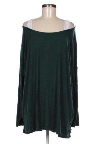 Дамска блуза Sheego, Размер 4XL, Цвят Зелен, Цена 63,91 лв.
