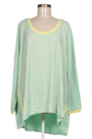 Дамска блуза Sheego, Размер 4XL, Цвят Зелен, Цена 62,37 лв.