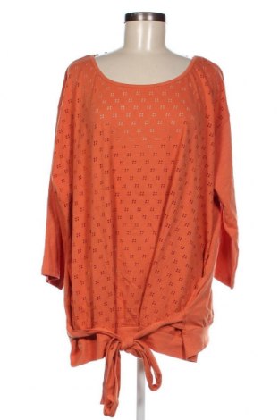 Дамска блуза Sheego, Размер 4XL, Цвят Кафяв, Цена 59,29 лв.