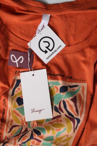 Дамска блуза Sheego, Размер M, Цвят Оранжев, Цена 26,95 лв.