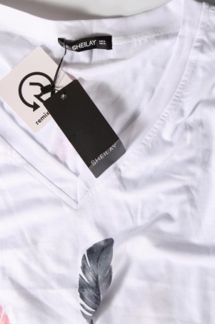 Дамска блуза Sheilay, Размер XL, Цвят Бял, Цена 18,60 лв.