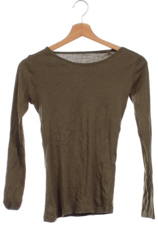 Дамска блуза Sinsay, Размер XS, Цвят Зелен, Цена 6,65 лв.