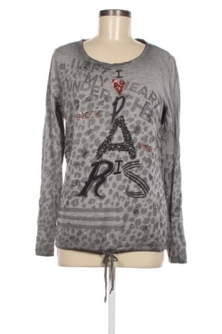 Γυναικεία μπλούζα Soccx, Μέγεθος M, Χρώμα Γκρί, Τιμή 17,81 €