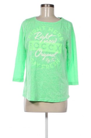 Bluză de femei Soccx, Mărime M, Culoare Verde, Preț 157,89 Lei