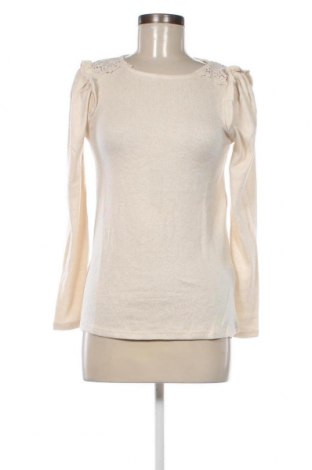 Γυναικεία μπλούζα Springfield, Μέγεθος S, Χρώμα Εκρού, Τιμή 6,39 €