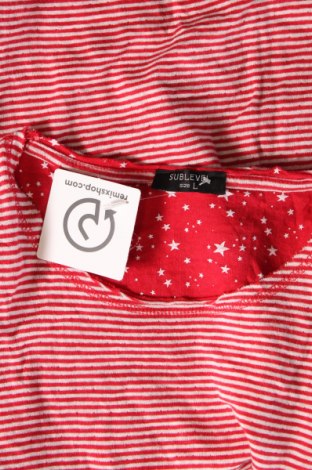 Дамска блуза Sublevel, Размер L, Цвят Червен, Цена 6,65 лв.