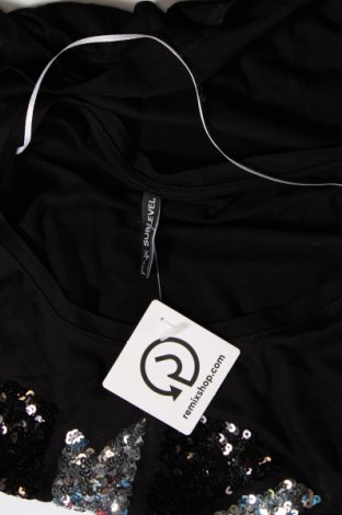 Γυναικεία μπλούζα Sublevel, Μέγεθος L, Χρώμα Μαύρο, Τιμή 5,40 €