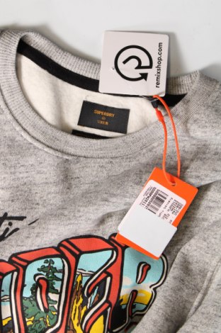 Γυναικεία μπλούζα Superdry, Μέγεθος L, Χρώμα Γκρί, Τιμή 30,67 €