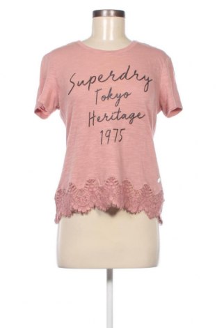 Damen Shirt Superdry, Größe M, Farbe Aschrosa, Preis € 18,40