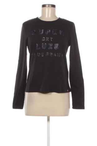 Дамска блуза Superdry, Размер S, Цвят Черен, Цена 37,80 лв.