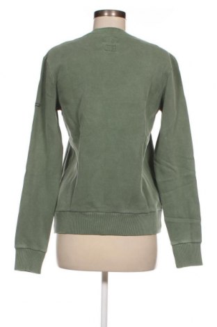 Дамска блуза Superdry, Размер S, Цвят Зелен, Цена 40,60 лв.