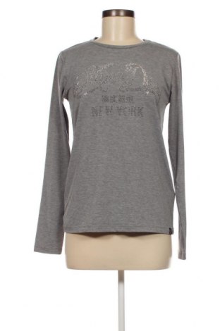 Γυναικεία μπλούζα Superdry, Μέγεθος M, Χρώμα Γκρί, Τιμή 28,50 €
