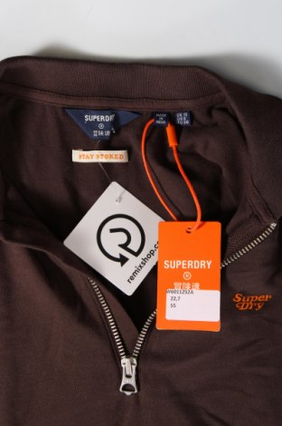 Γυναικεία μπλούζα Superdry, Μέγεθος M, Χρώμα Καφέ, Τιμή 14,43 €