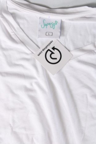 Γυναικεία μπλούζα Supersoft, Μέγεθος L, Χρώμα Λευκό, Τιμή 15,88 €