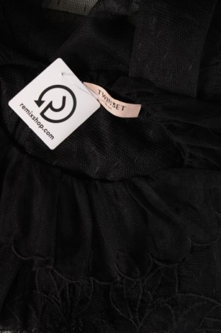 Дамска блуза TWINSET, Размер L, Цвят Черен, Цена 66,42 лв.