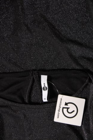 Γυναικεία μπλούζα Takko Fashion, Μέγεθος XS, Χρώμα Μαύρο, Τιμή 1,76 €