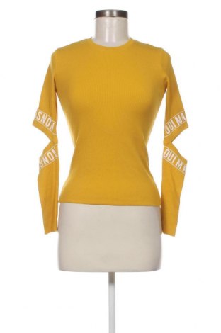 Γυναικεία μπλούζα Tally Weijl, Μέγεθος XS, Χρώμα Κίτρινο, Τιμή 4,11 €