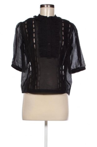 Γυναικεία μπλούζα The Kooples, Μέγεθος S, Χρώμα Μαύρο, Τιμή 47,22 €