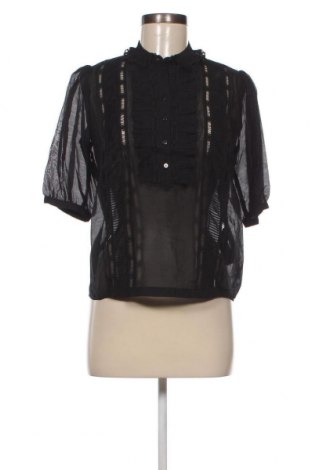 Γυναικεία μπλούζα The Kooples, Μέγεθος S, Χρώμα Μαύρο, Τιμή 77,91 €