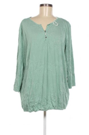 Γυναικεία μπλούζα Tom Tailor, Μέγεθος XXL, Χρώμα Πράσινο, Τιμή 21,83 €