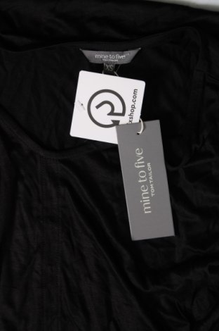 Γυναικεία μπλούζα Tom Tailor, Μέγεθος XS, Χρώμα Μαύρο, Τιμή 3,97 €