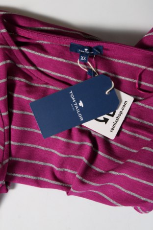 Дамска блуза Tom Tailor, Размер XS, Цвят Лилав, Цена 26,95 лв.