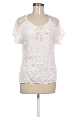 Γυναικεία μπλούζα Tom Tailor, Μέγεθος M, Χρώμα Λευκό, Τιμή 10,20 €