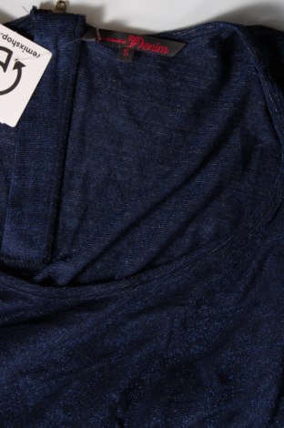 Γυναικεία μπλούζα Tom Tailor, Μέγεθος S, Χρώμα Μπλέ, Τιμή 3,15 €